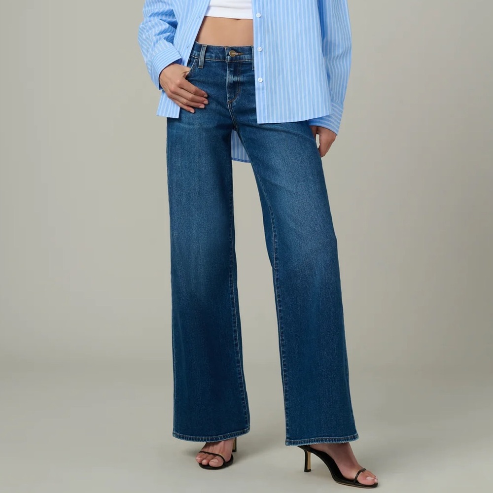 Joe's Jeans Lou Lou Low Rise Wide Leg Women's Jeans
